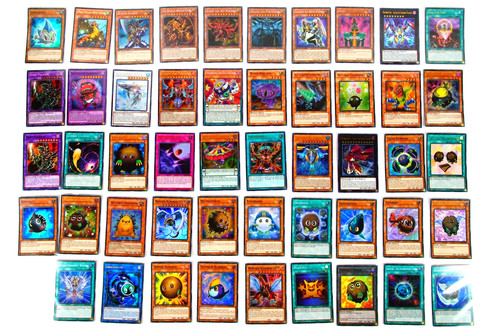 Lotto carte segrete - yu-gi-oh!,