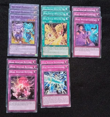 Card dual avatar - card,